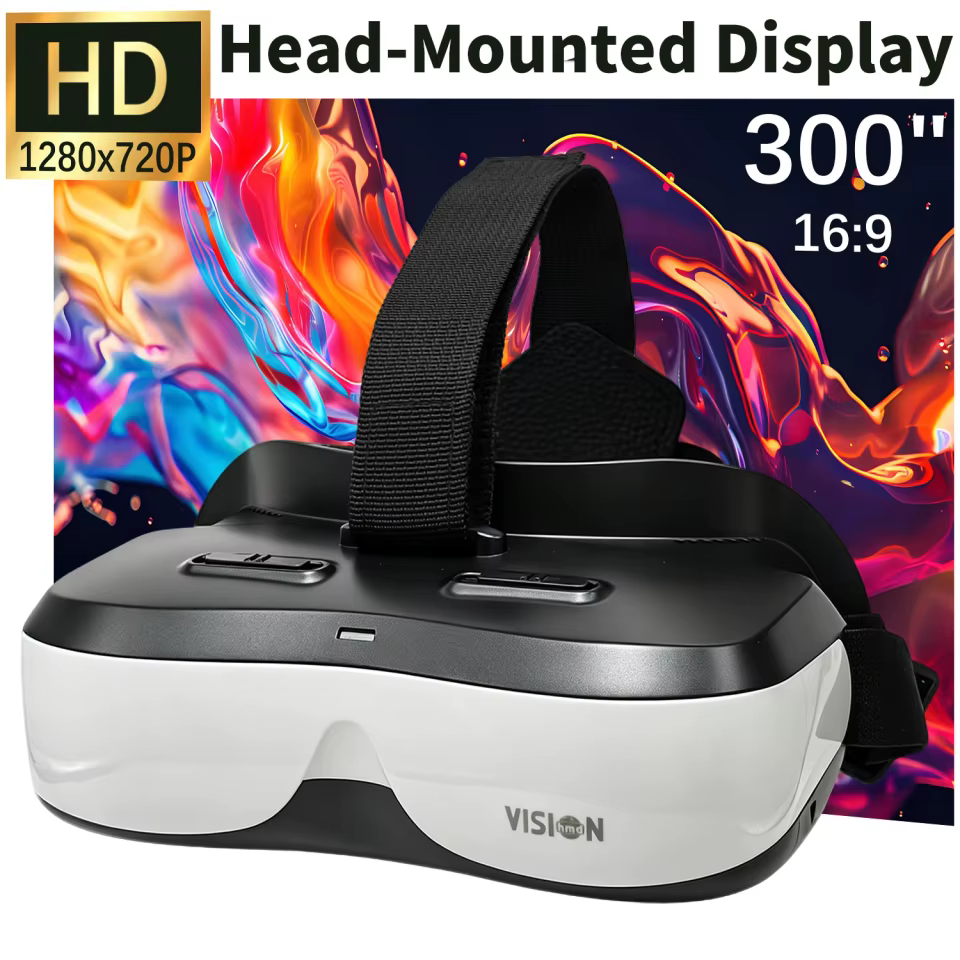 Monitor de Cabeça 300 Polegadas 720P