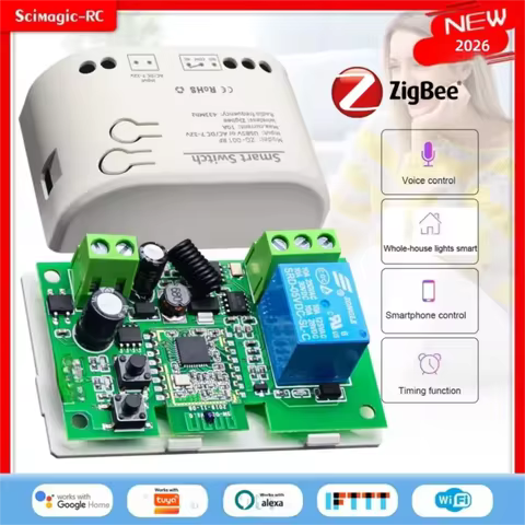 Controlador Portão Garagem Zigbee Tuya
