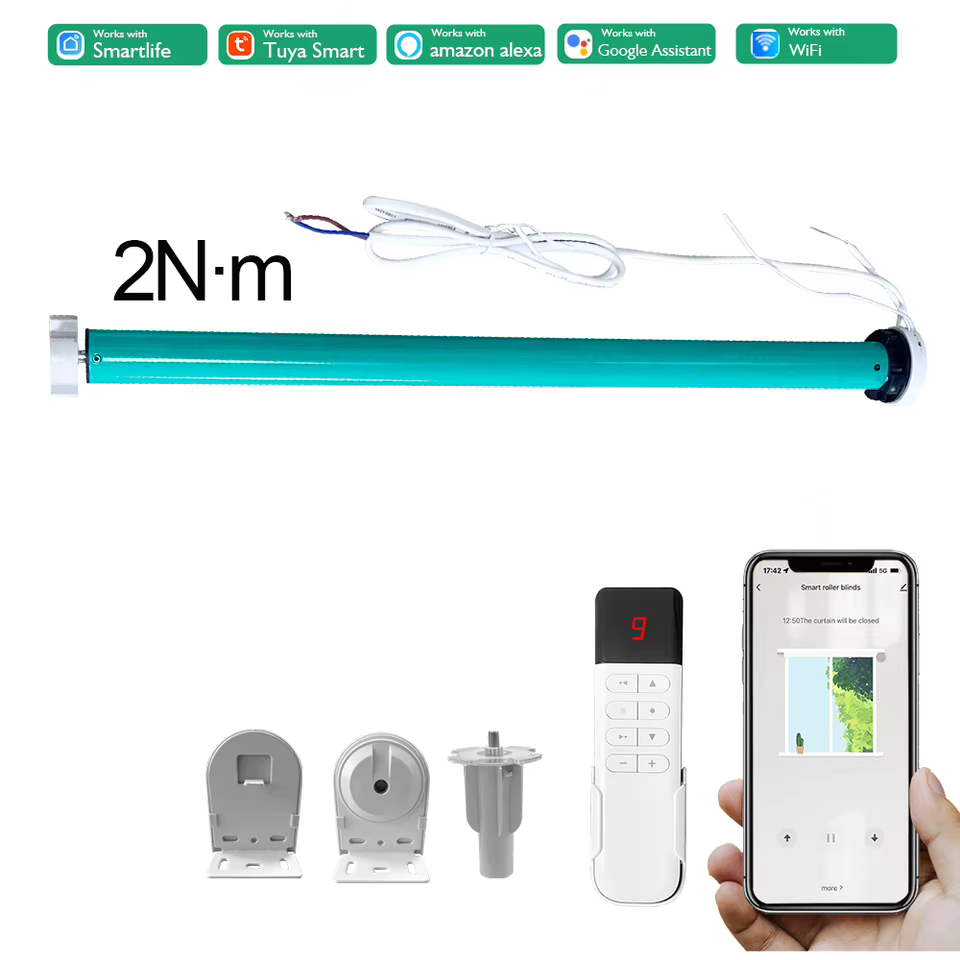 Motor Cortina Inteligente Tuya WiFi