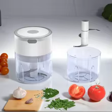 Mini Picador de Alho 250ml Portátil Thumbnail 6