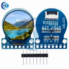 Display LCD TFT Redondo 0.71" Arduino Thumbnail 3