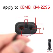 Cabo Carregador USB Kemei 2296 Thumbnail 2