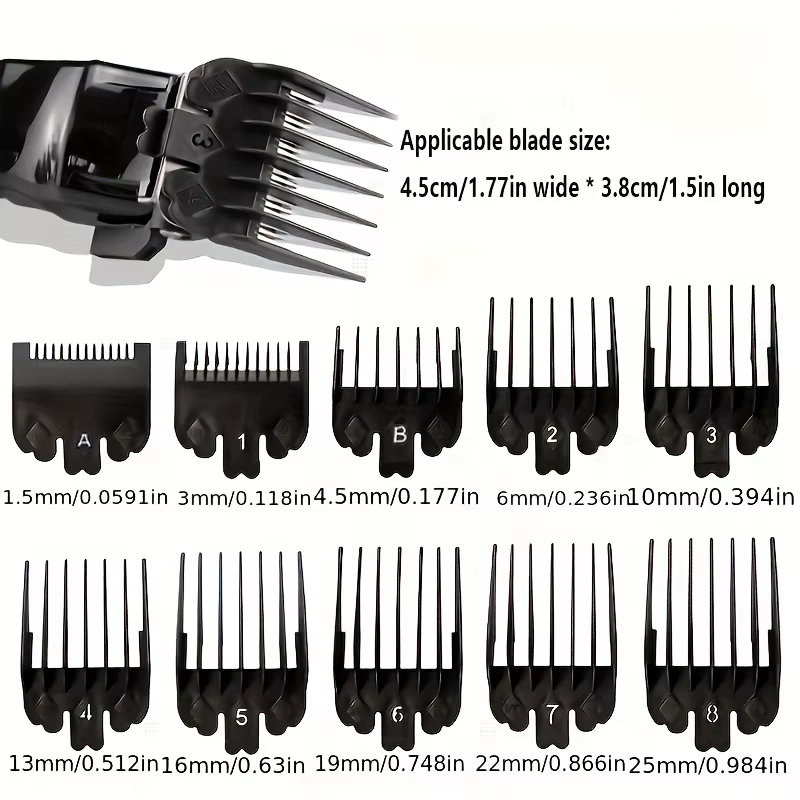 Kit 10 Pentes Guia de Corte Profissional