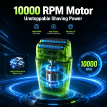 Barbeador Elétrico ROSYOUS RS-620 Profissional 10000RPM Thumbnail 2