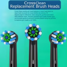 4 Cabeças de Escova Oral B EB50 Cross Action Thumbnail 4