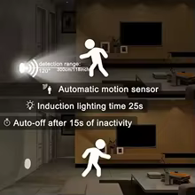 Luz Noturna LED 3 Unidades com Sensor Thumbnail 4