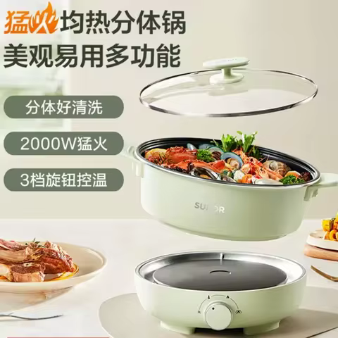 Panela Elétrica Wok Dormitório