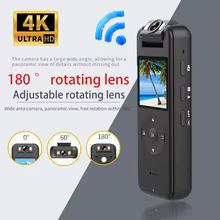 Câmera Corporal 4K WiFi YOUMECAM CS09 Thumbnail 2