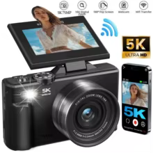Câmera Digital 75MP 5K Zoom Thumbnail 1