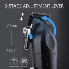 Aparelho de Barba Kemei Kit Profissional Thumbnail 3