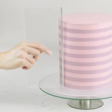 Espátula de Bolo Transparente