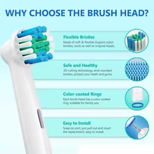 Cabeças de Escova Oral-B Braun 8 Unidades Thumbnail 5