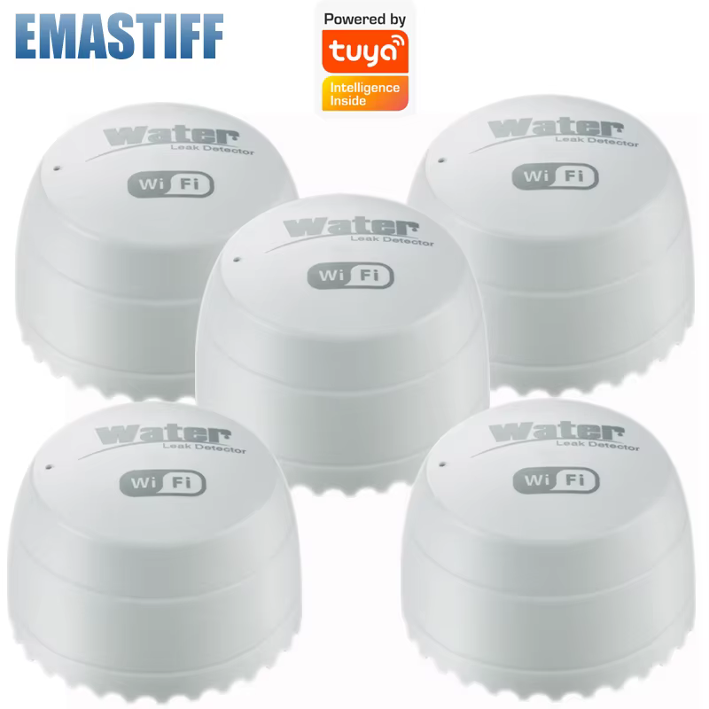 Sensor de Vazamento WiFi Tuya