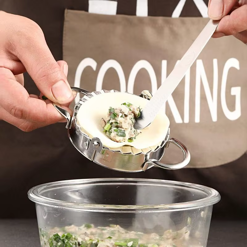 Molde de Aço Inoxidável para Dumplings