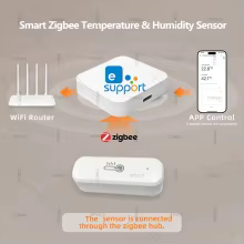 Sensor Zigbee Temperatura e Umidade Thumbnail 2