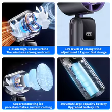 Mini Ventilador USB Portátil Thumbnail 4