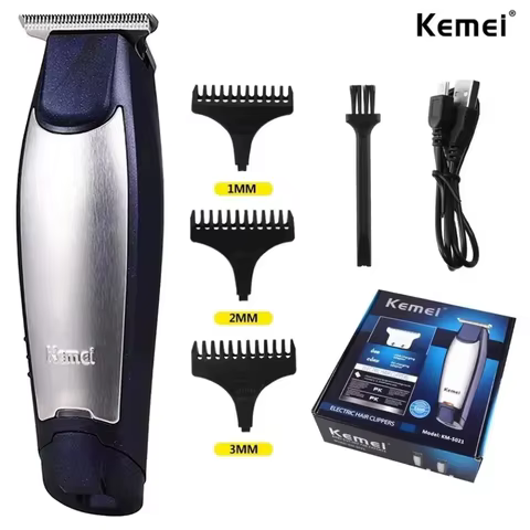 Máquina de Cortar Cabelo Kemei KM-5021