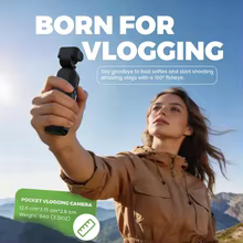 Câmera Vlogging 1080P Rotativa Thumbnail 3