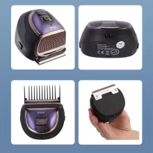 Aparador de Cabelo Kemei PRO Kit Thumbnail 3