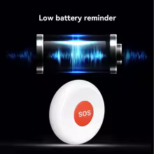 Botão SOS Tuya ZigBee Thumbnail 3