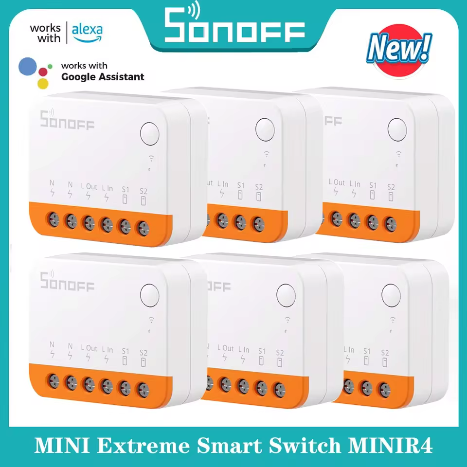 Sonoff Mini R4 Interruptor Wi-Fi Inteligente