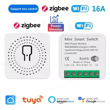 Interruptor Inteligente Zigbee WiFi Tuya 16A Thumbnail 1