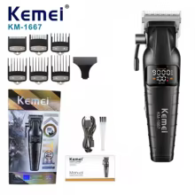 Kemei 1667 Máquina de Cabelo Profissional Thumbnail 3