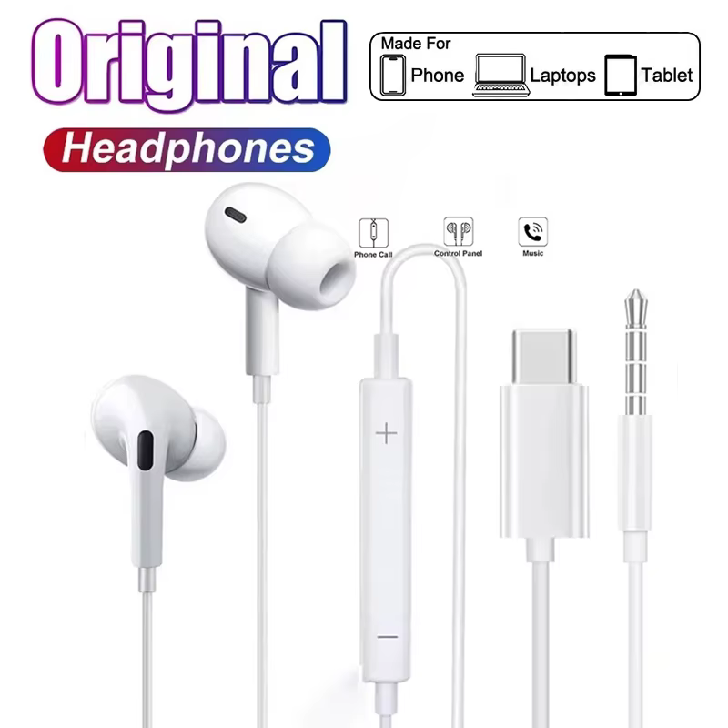 Fone de Ouvido Universal Tipo C
