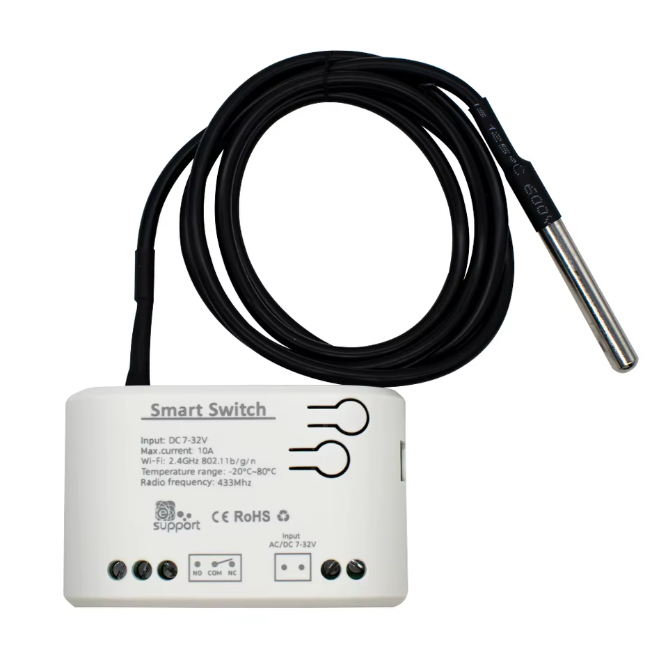 Interruptor Inteligente Wi-Fi com Sensor de Temperatura