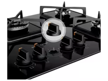 Cooktop Brastemp 5 Bocas GLP Preto Thumbnail 6
