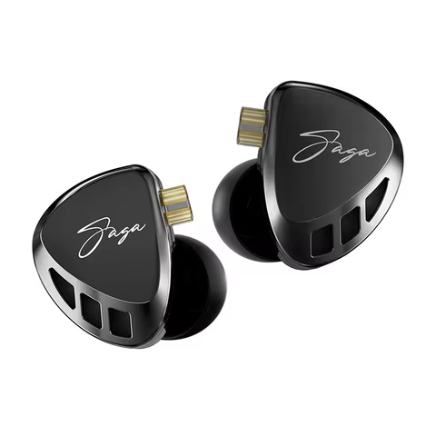 Fones KZ Saga Metálicos