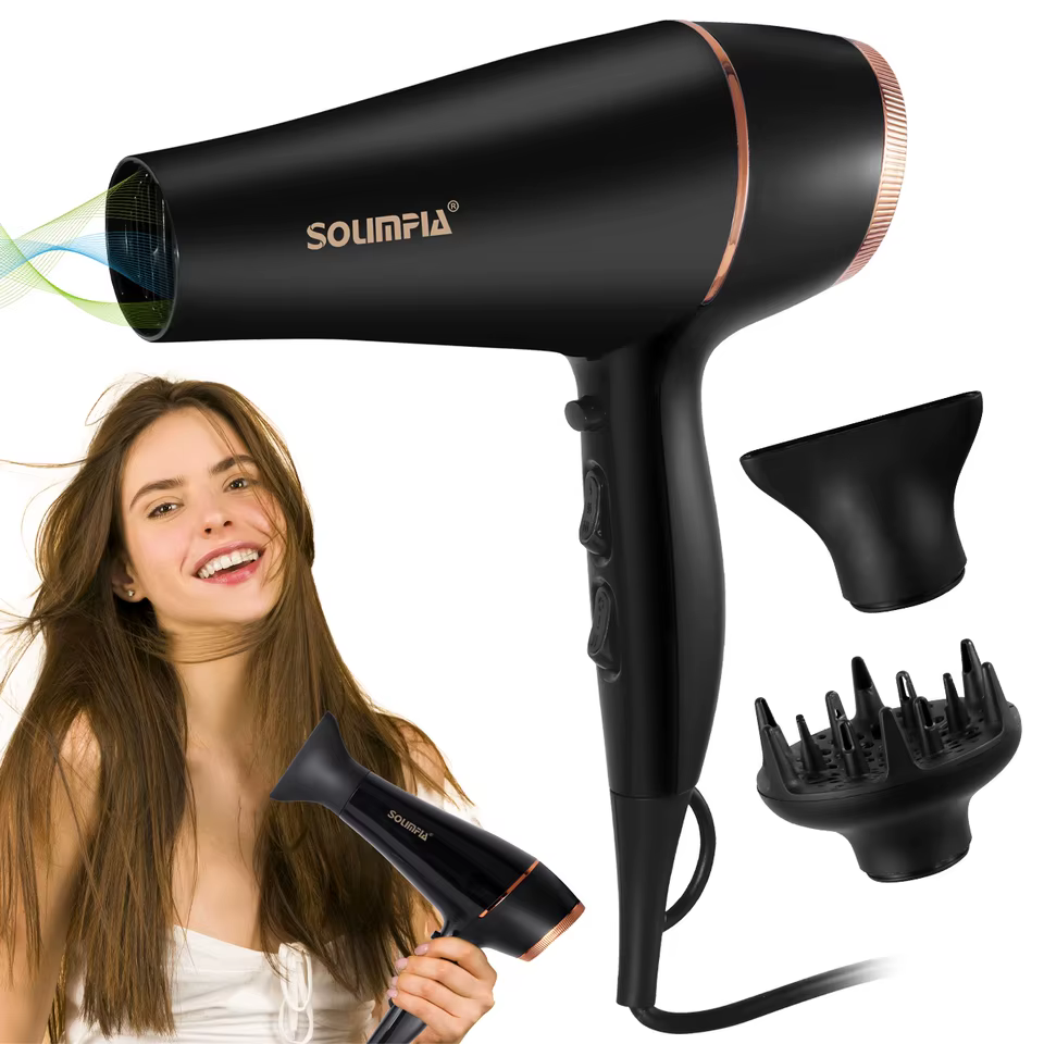 Secador de Cabelo 2000W Íon Negativo