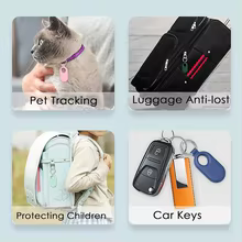Capa Silicone Samsung Galaxy SmartTag 2 com Chaveiro Thumbnail 5