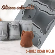 Molde Silicone Urso Adormecido Thumbnail 6
