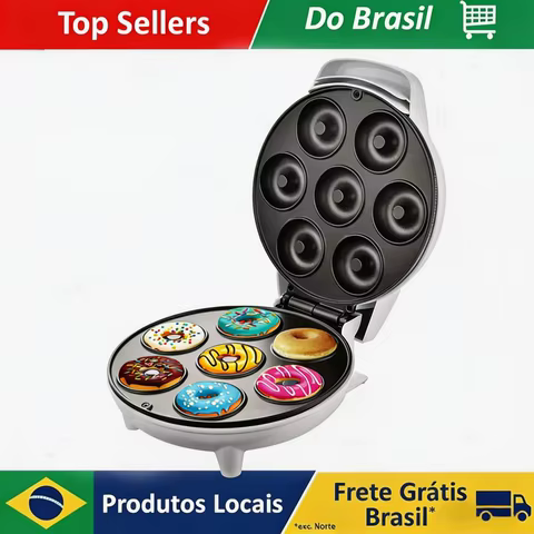 Mini Máquina de Donuts 7 Furos