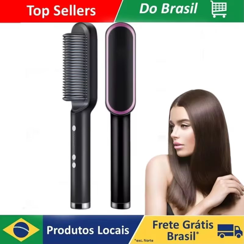 Escova Alisadora Smart Temp