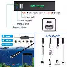 Endoscópio Wi-Fi 1200P para Carro Thumbnail 5