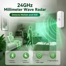 Sensor de Presença Zigbee 24GHz Thumbnail 4