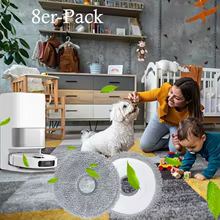 Pano de Limpeza para Robô Aspirador Dreame/Xiaomi - 8 Peças Thumbnail 6