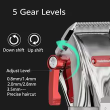Madeshow M5 Máquina de Cortar Cabelo Profissional Thumbnail 4