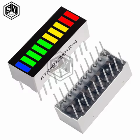 Barra LED Digital 10 Segmentos RGB