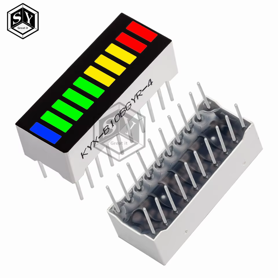 Barra LED Digital 10 Segmentos RGB