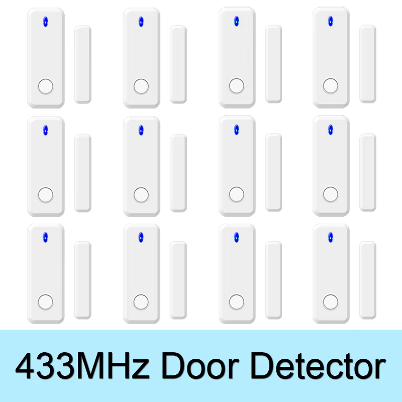 Sensor de Porta e Janela Sem Fio 433MHz