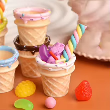 Cones de Sorvete DIY em Resina Thumbnail 4