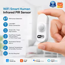 Sensor PIR Inteligente TUYA WiFi Thumbnail 1