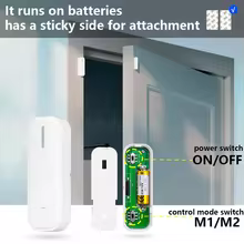 Sensor de Abertura Portas Janelas 433MHz Thumbnail 4