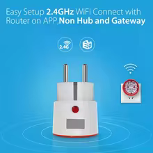 Plugue Inteligente Tuya 16A Zigbee 3.0 Thumbnail 3