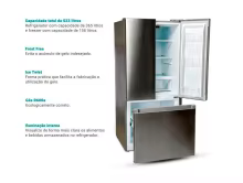 Geladeira Philco 523L Inox Thumbnail 3