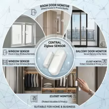 Sensor Magnético Tuya Zigbee Thumbnail 6
