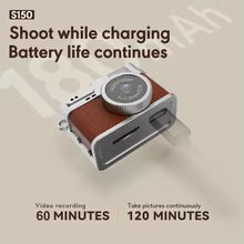 Mini Câmera Digital S150 Retro 1080P Thumbnail 6